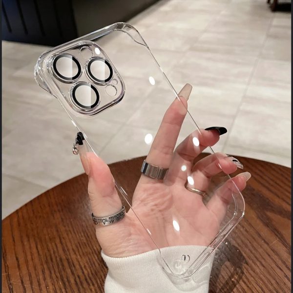 Suitable for iPhone 16 phone case ultra-thin electroplated frameless Apple 15 Promax protective case 14 transparent new model - Image 6