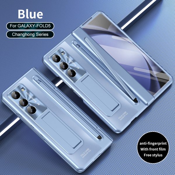 Suitable for Samsung Galaxy Z Fold6 mobile phone case shell film integrated bracket with stylus Z Fold5 anti-fall - Image 4