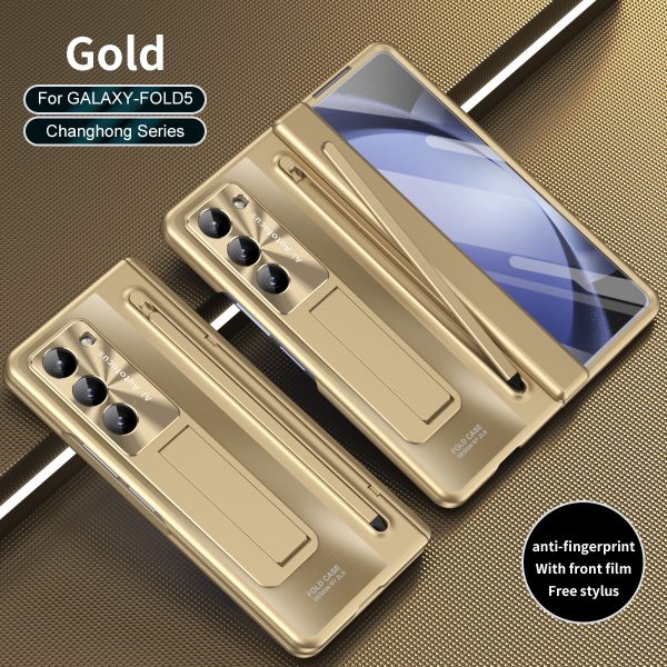 Suitable for Samsung Galaxy Z Fold6 mobile phone case shell film integrated bracket with stylus Z Fold5 anti-fall - Image 8