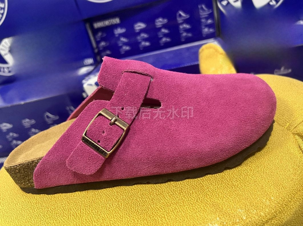 Genuine Leather Round Toe Hidden Heel Closed-Toe Sandals for Women Autumn and Winter Outdoor Wear BK Shoes - Image 15