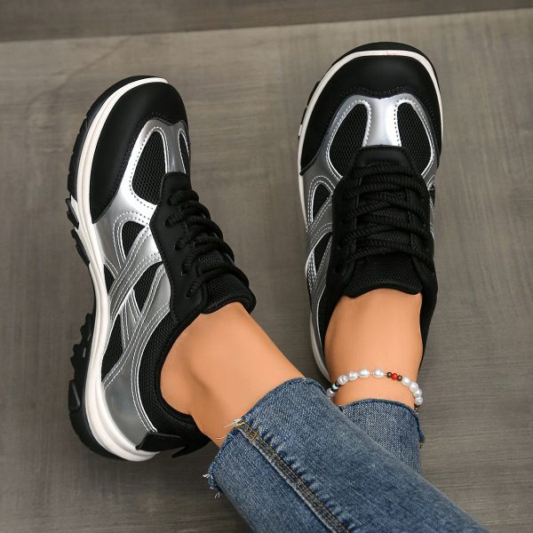 Cross-border Breathable Autumn and Spring Large Size Outdoor Couple Hiking Shoes Trendy Fashion Casual Travel Sports Shoes - Image 4