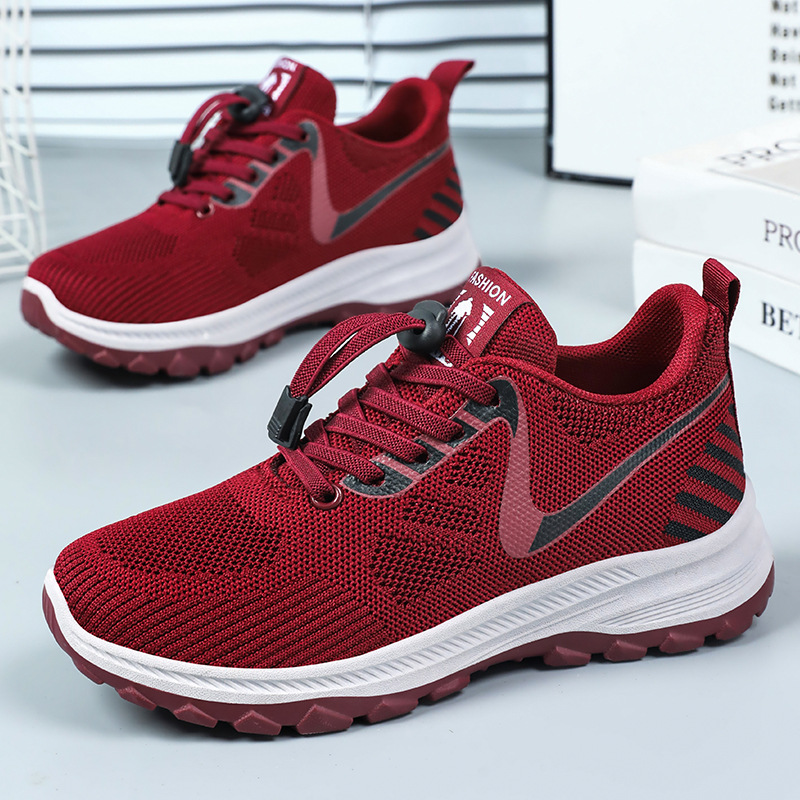 Women's Summer Travel Shoes - Breathable and Comfortable Walking Shoes for Middle-aged and Elderly with Soft Sole Running Shoes for Outdoor Sports - Image 7